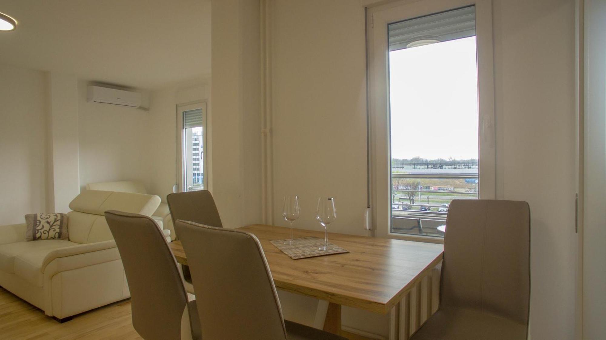 Premium Stan Novi Beograd Appartement Buitenkant foto